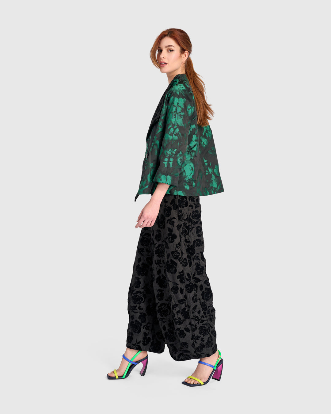 Palatial Cocktail Jacket, Emerald