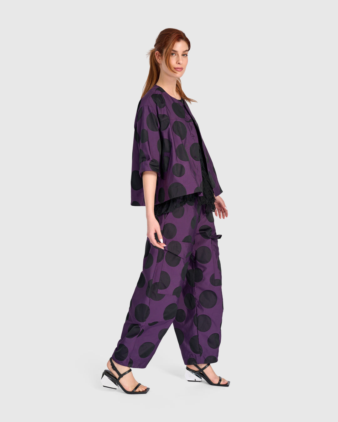 Damson Topper Jacket, Plum