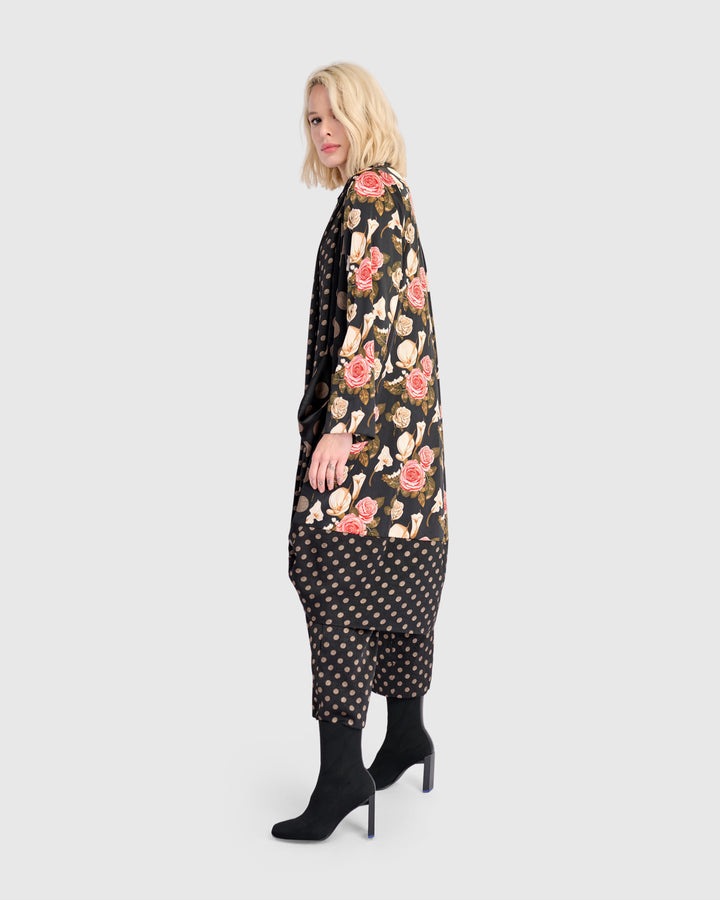 Spritz Duster, Black/Bronze Dots