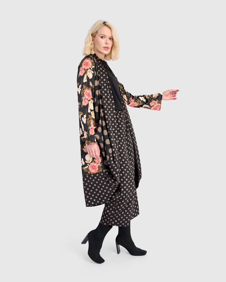 Spritz Duster, Black/Bronze Dots