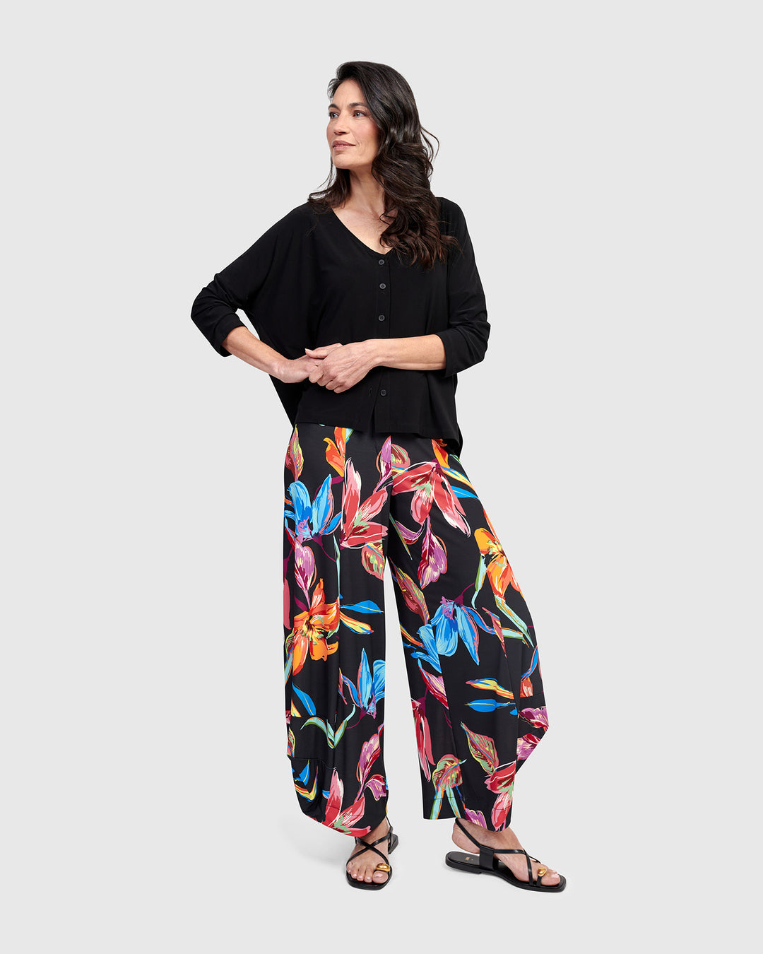 Tropical Punto Pants, Bloom