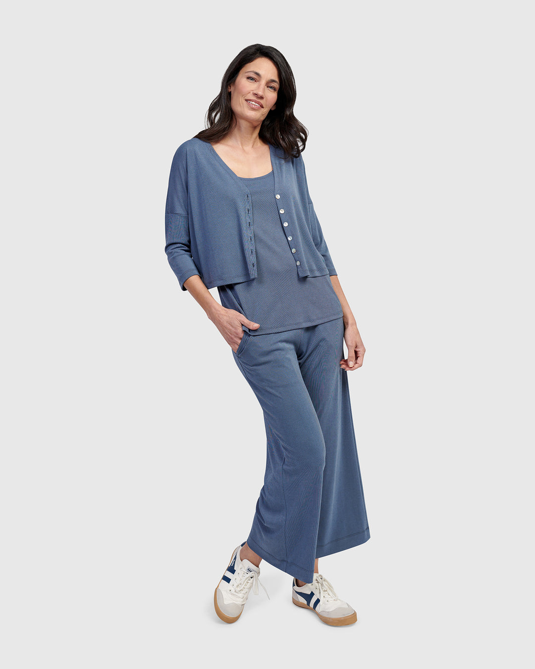 Essential Lounge Pants, Blue Mist
