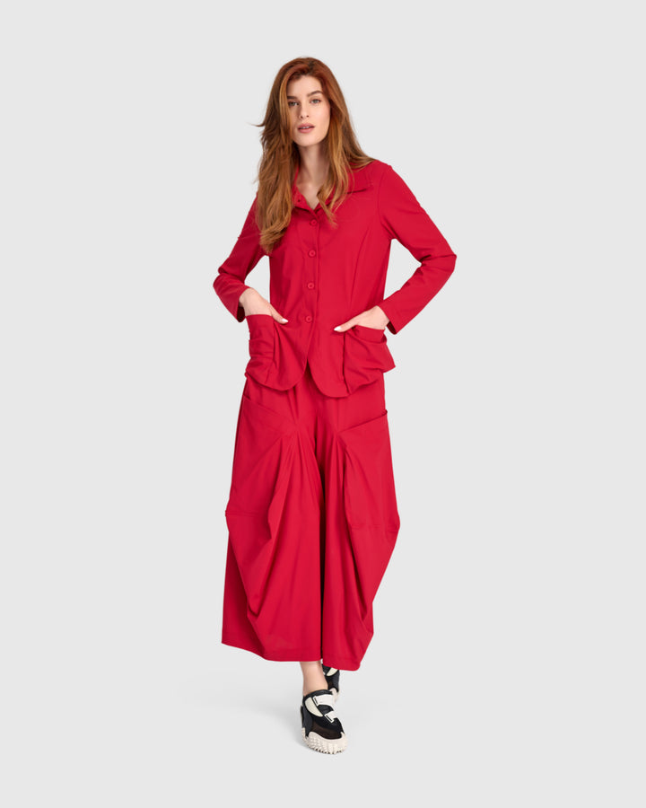 Essential Tekbika Blazer, Red