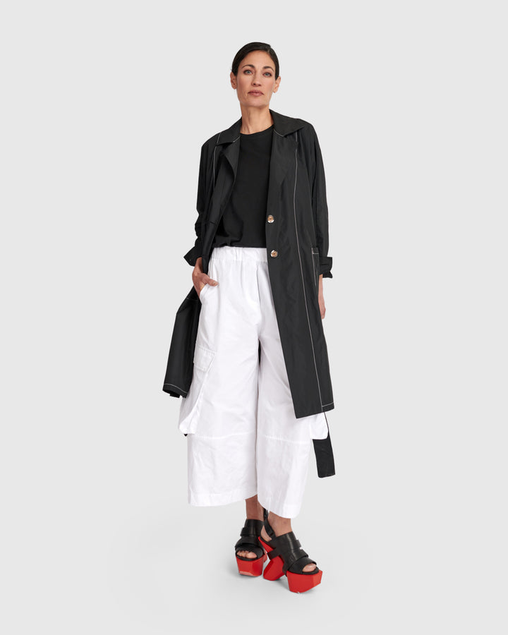 Urban Metro Trench Jacket, Black