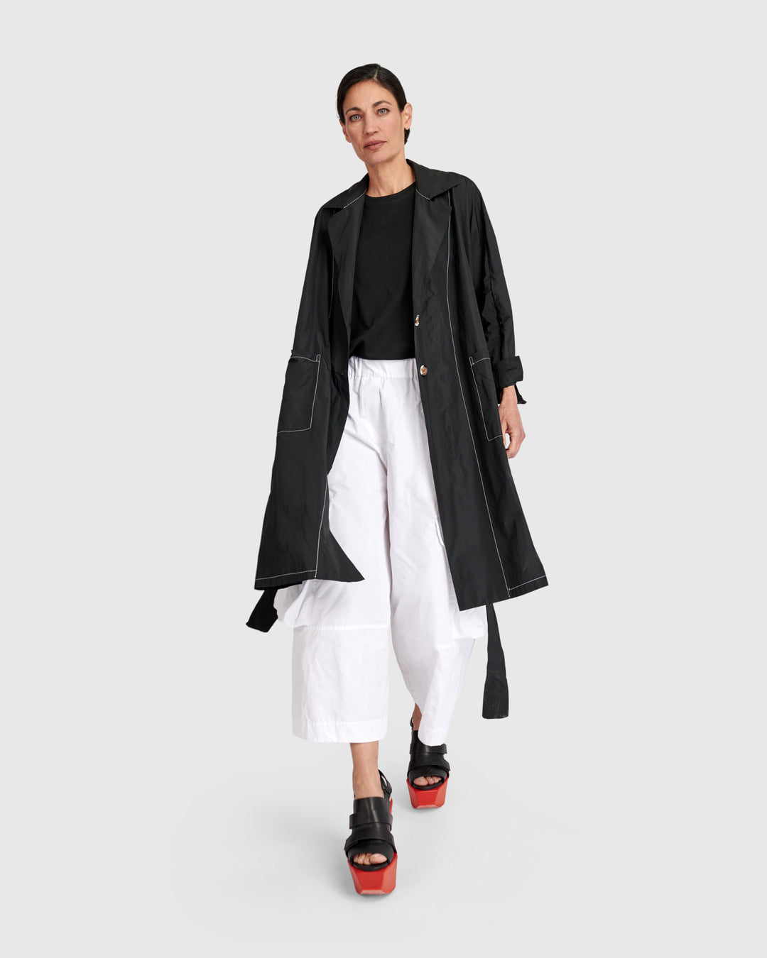 Urban Metro Trench Jacket, Black