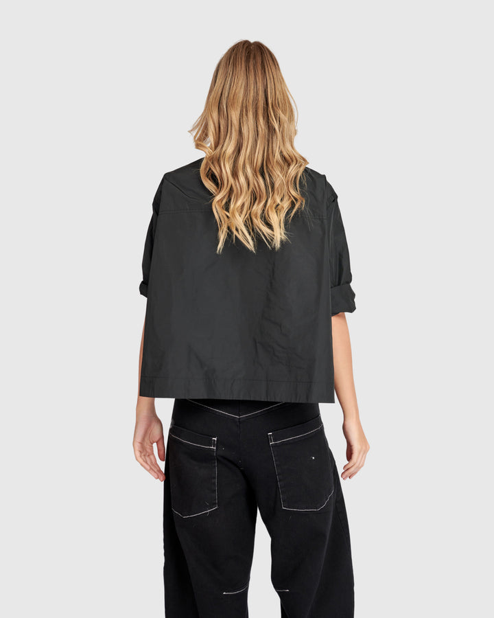 Urban Side Streets Topper Jacket, Black