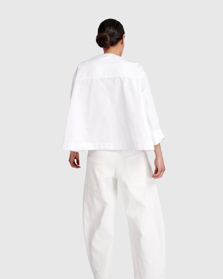 Urban Side Streets Topper Jacket, White