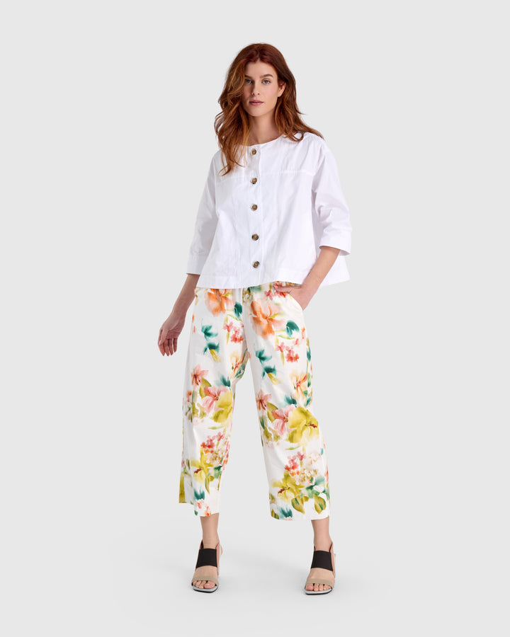 Urban Side Streets Topper Jacket, White