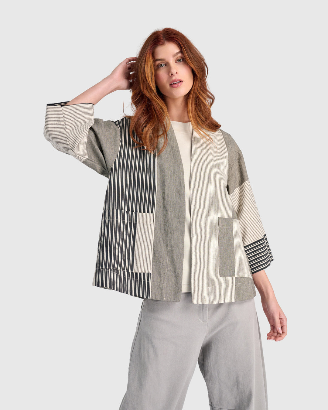Urban Constellation Jacket, Sand Stripes