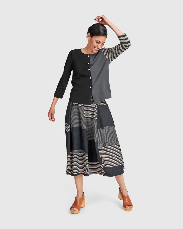 Urban Rally Colorblock Cardi, Mix