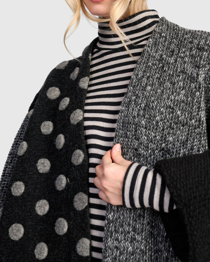 Urban Maggie Cardigan, Grey Mix