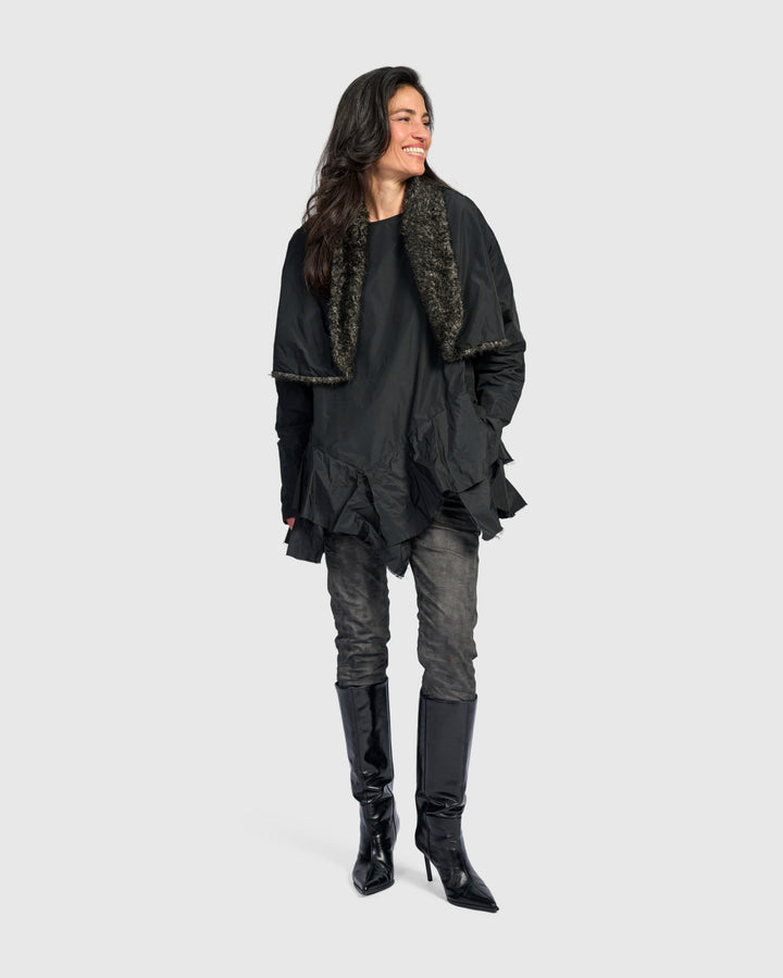 Urban Lav Shrug Jacket, Black