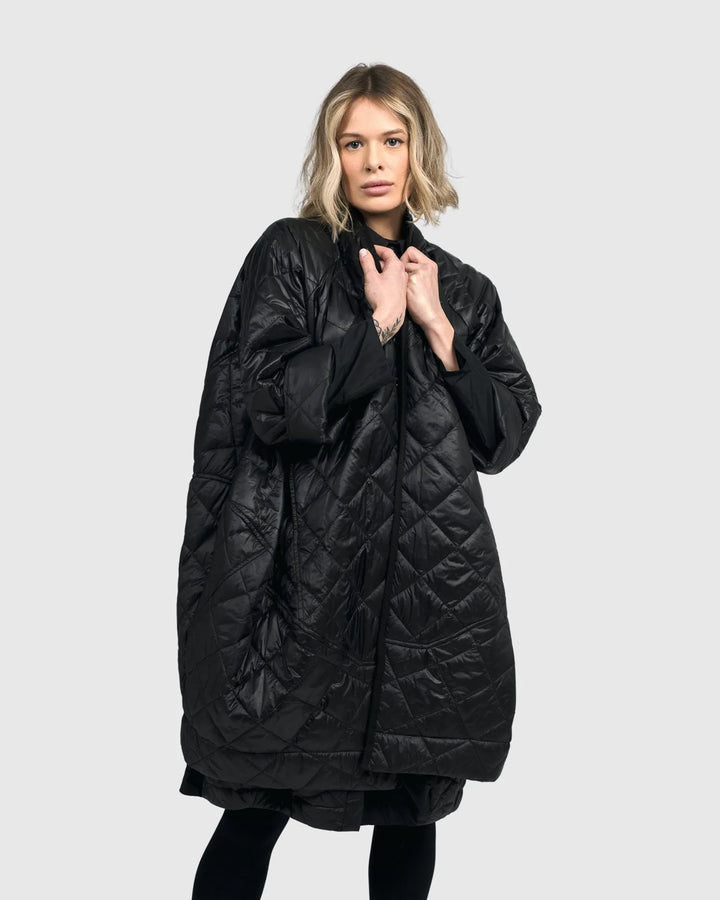 Urban Quorra Quilted Jacket, Black