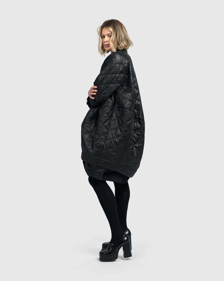 Urban Quorra Quilted Jacket, Black