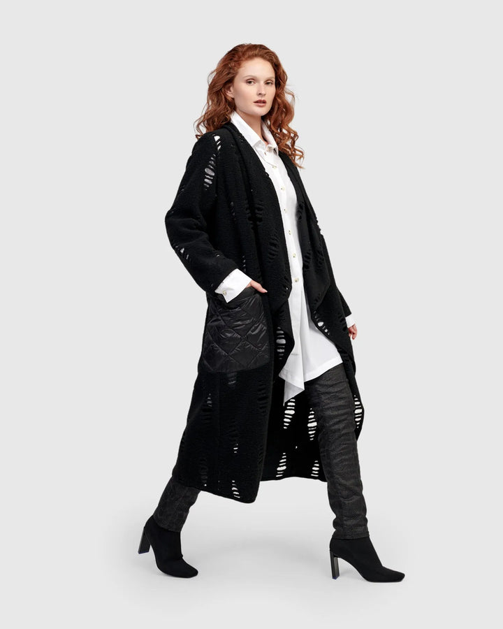 Urban Morgana Distressed Coat, Rifts