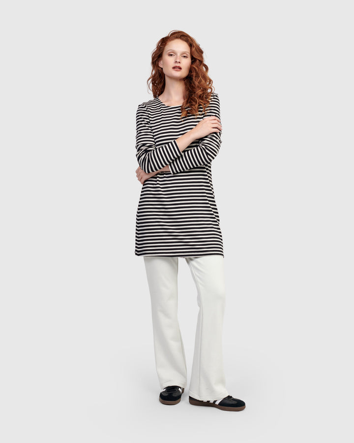 Urban Oculus Tunic Tee, Stripes