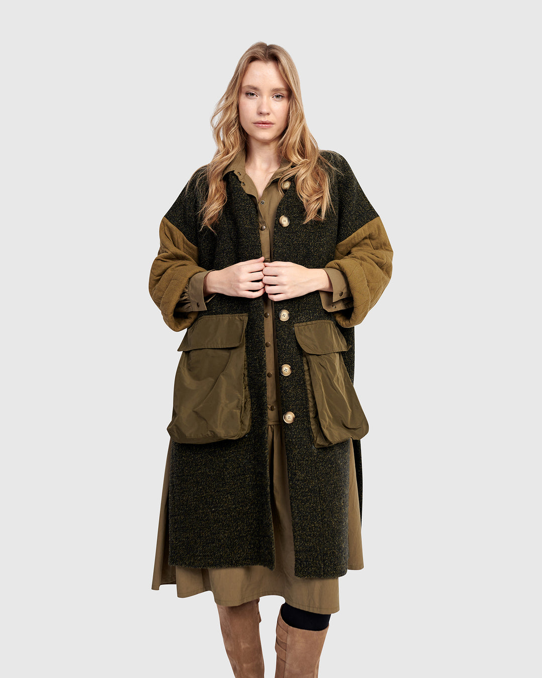 Urban Citadel Coat, Khaki