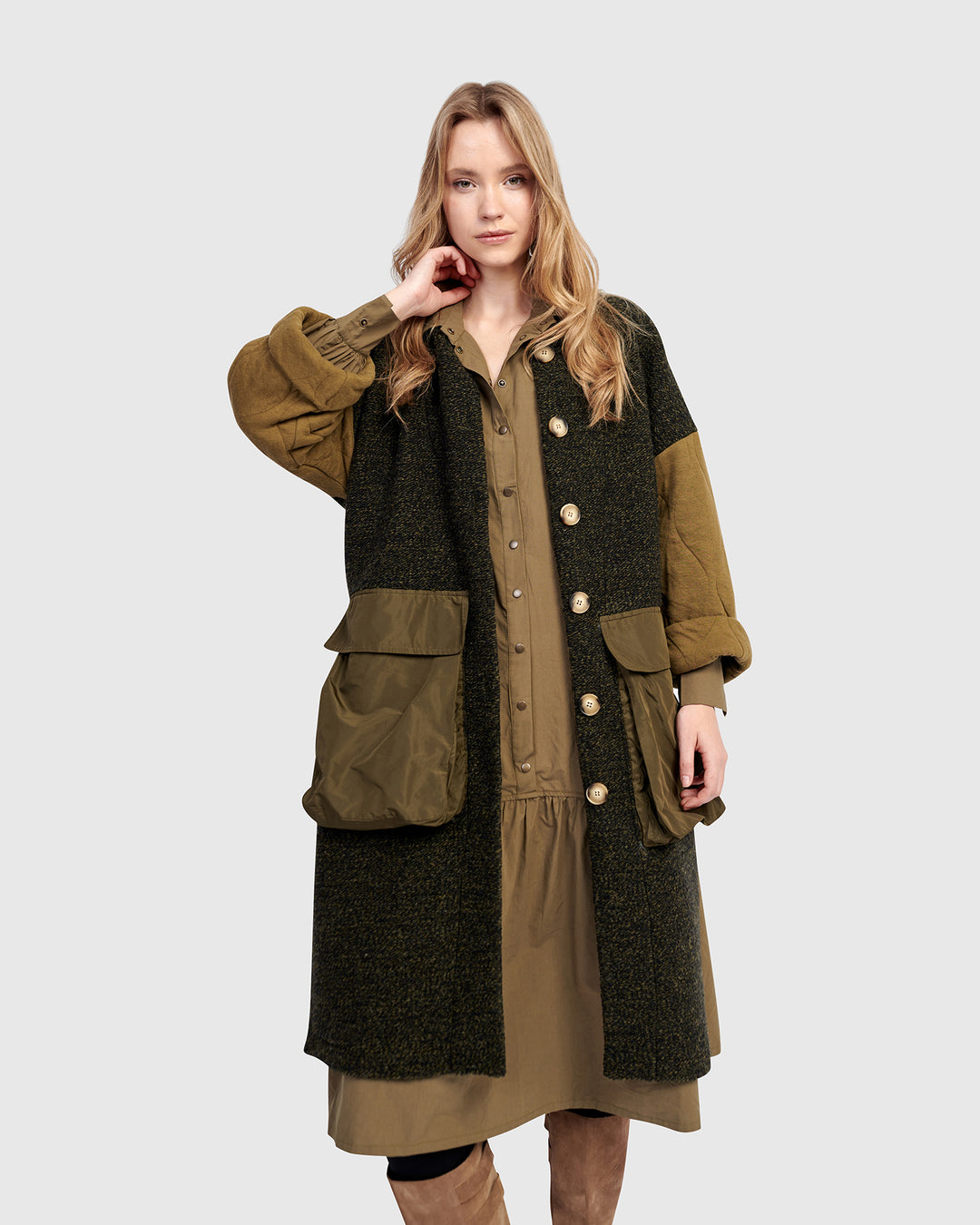Urban Citadel Coat, Khaki