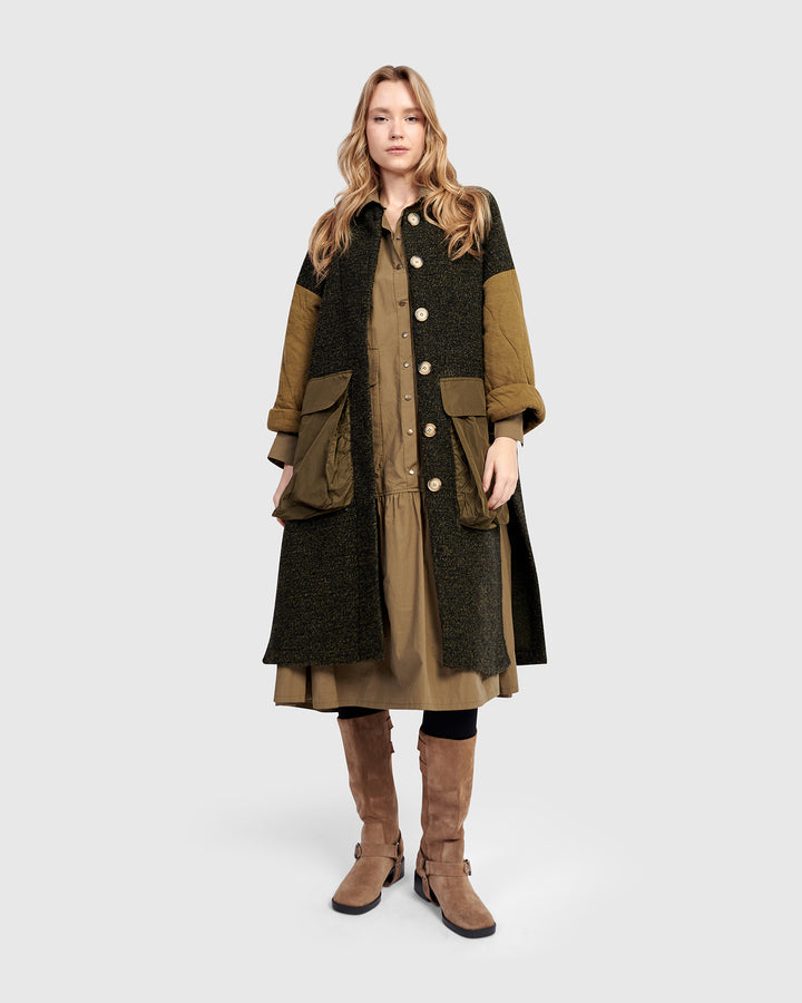 Urban Citadel Coat, Khaki