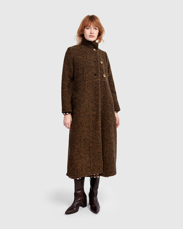 Urban Tash Long Coat, Honey
