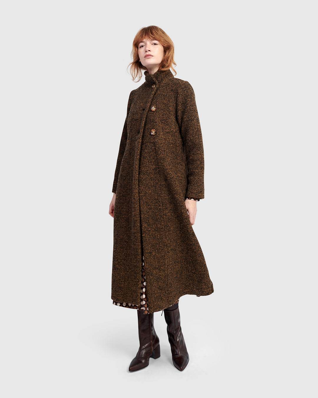 Urban Tash Long Coat, Honey