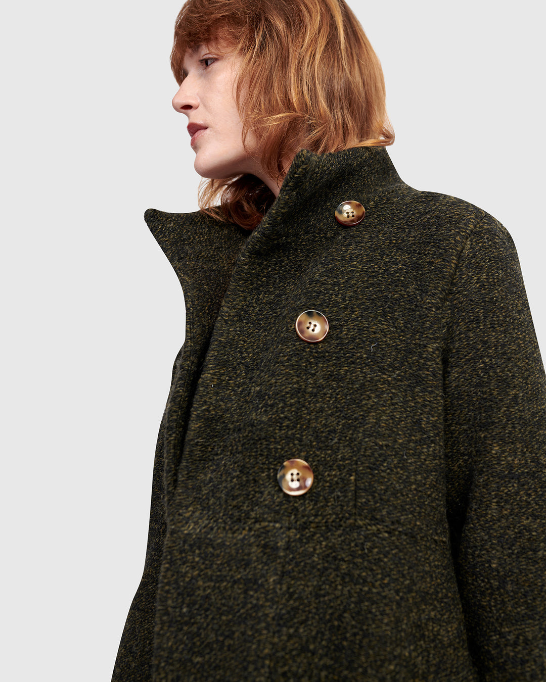 Urban Tash Long Coat, Khaki
