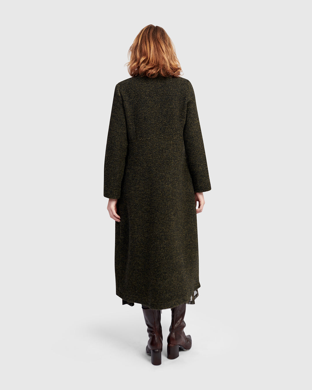 Urban Tash Long Coat, Khaki