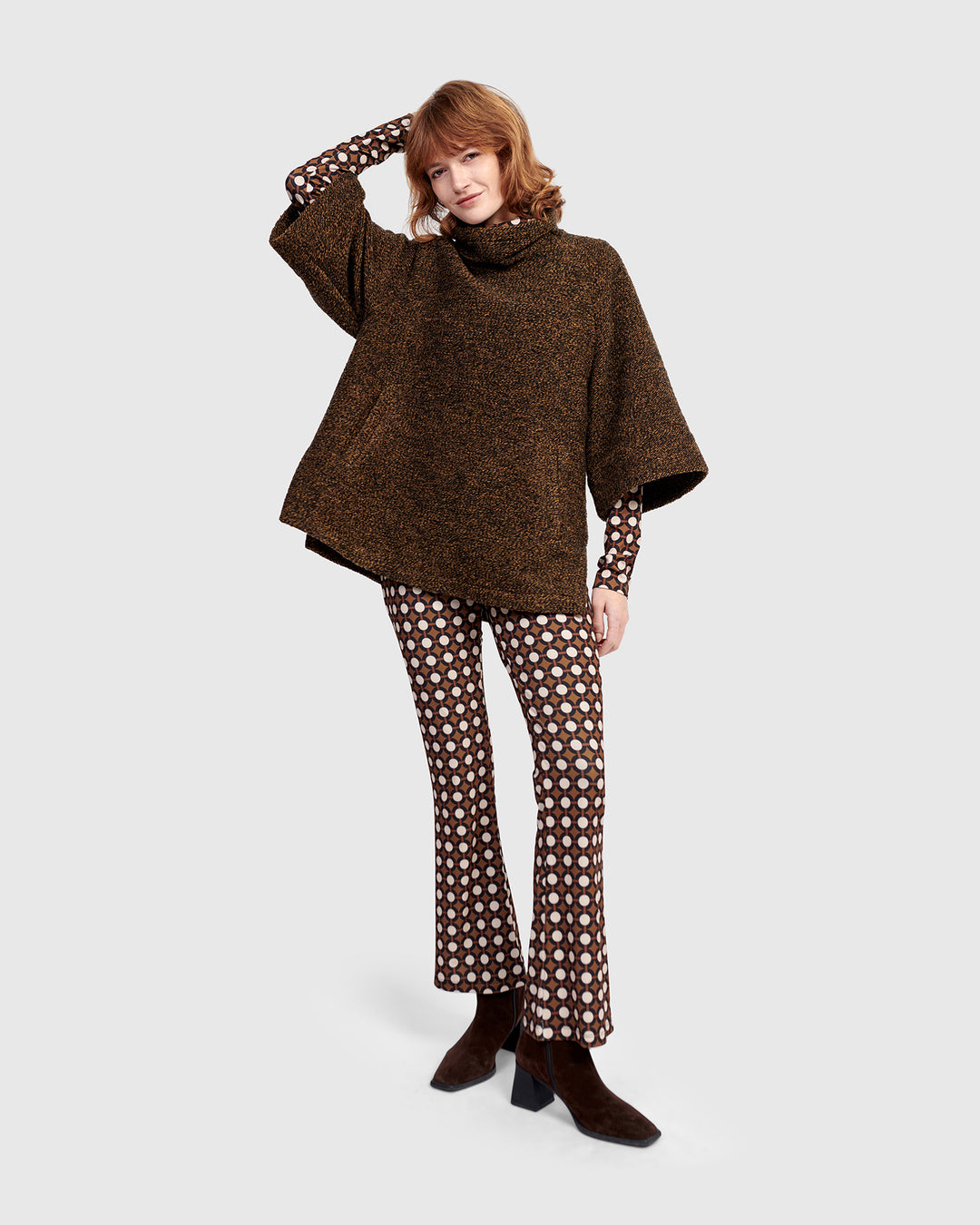 Twiggy Turtleneck Top, Groove
