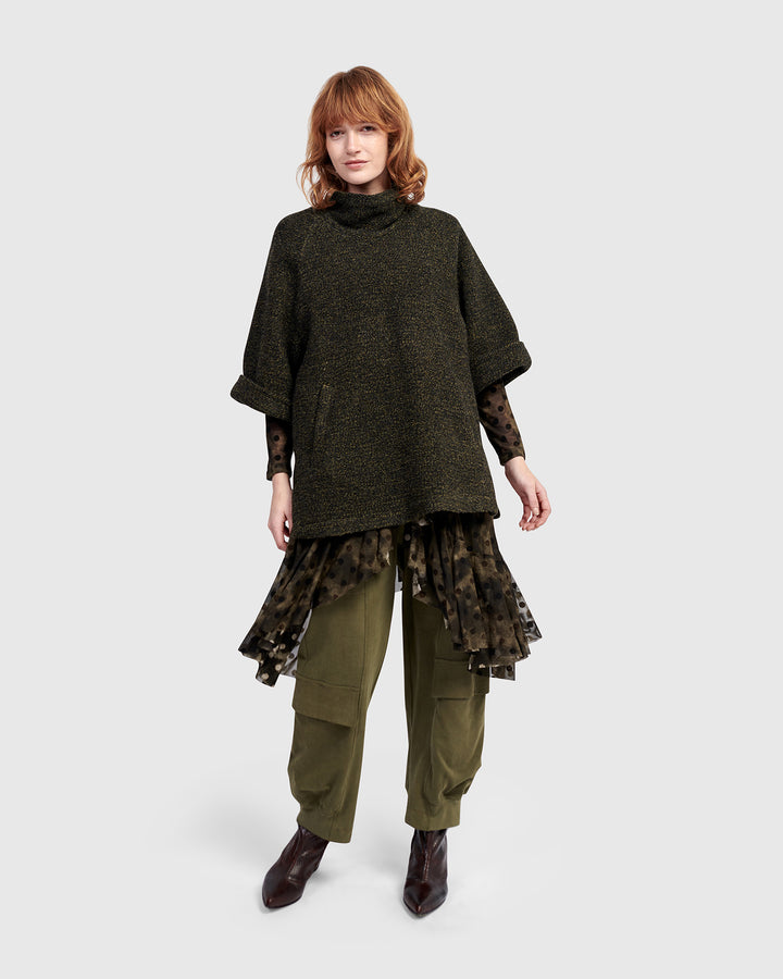 Urban Clover Mesh Tunic, Antique