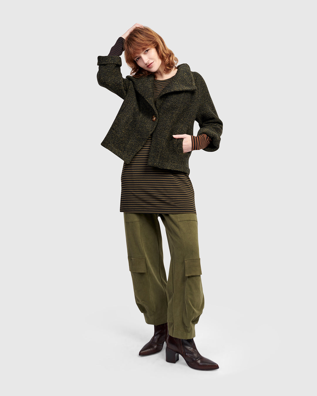 Urban Strata Jacket, Khaki