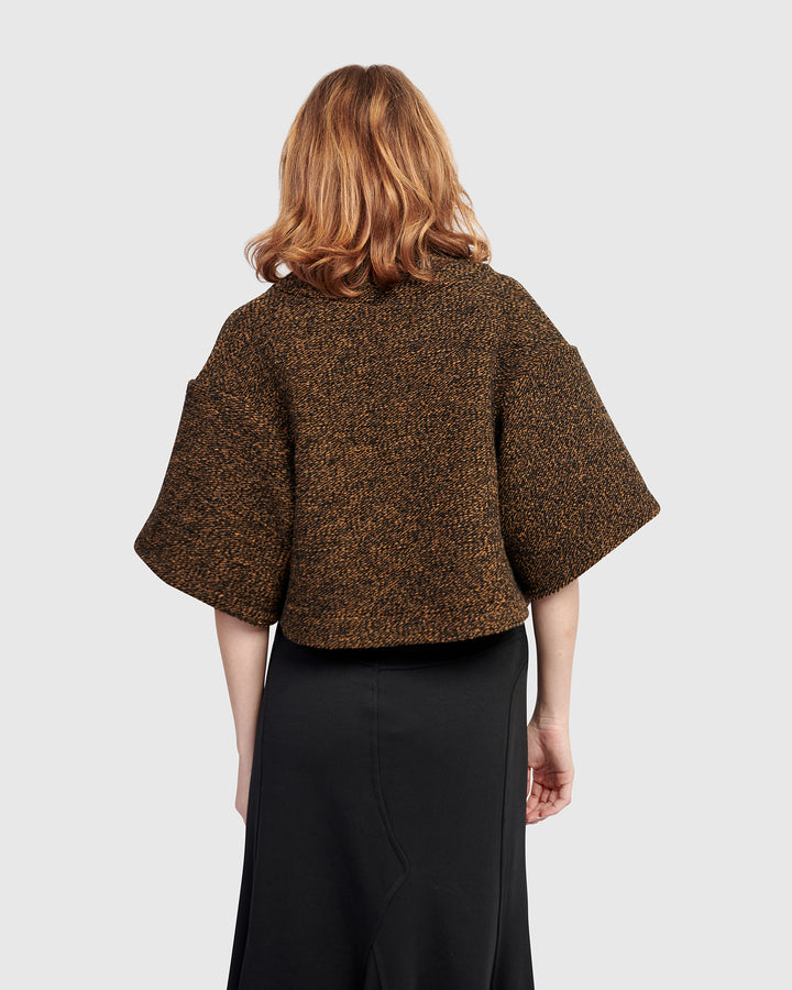 Urban Capulet Crop Jacket, Honey