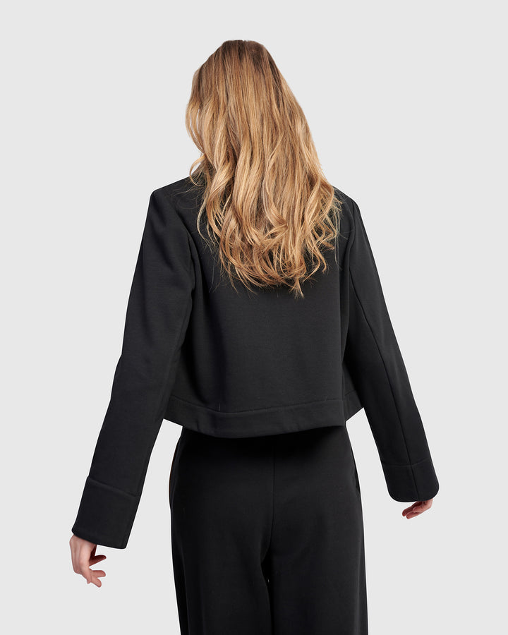 Urban Snug Moto Jacket, Black
