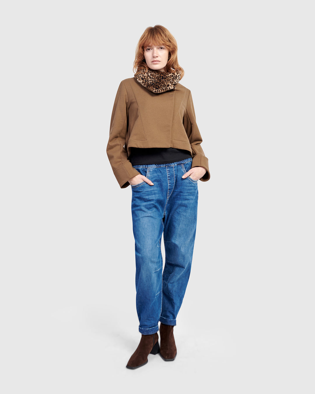 Urban Snug Moto Jacket, Camel