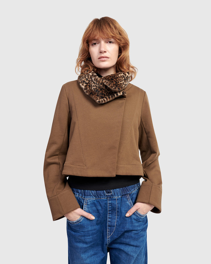 Urban Snug Moto Jacket, Camel