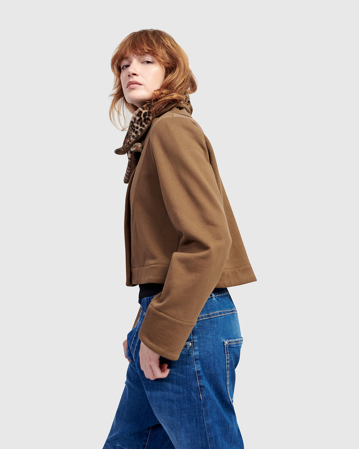 Urban Snug Moto Jacket, Camel
