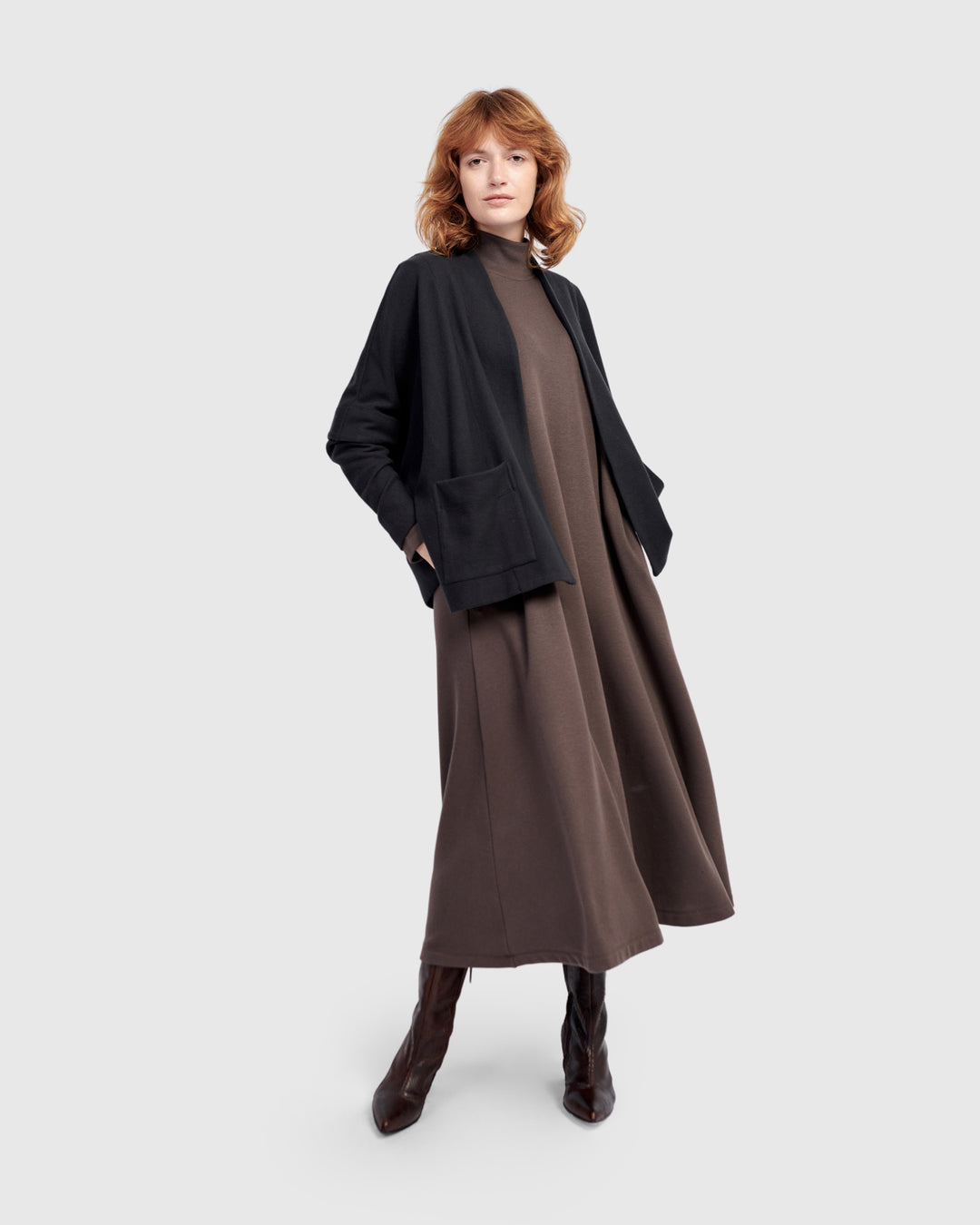 Urban Cloud Nestle Cardigan, Black