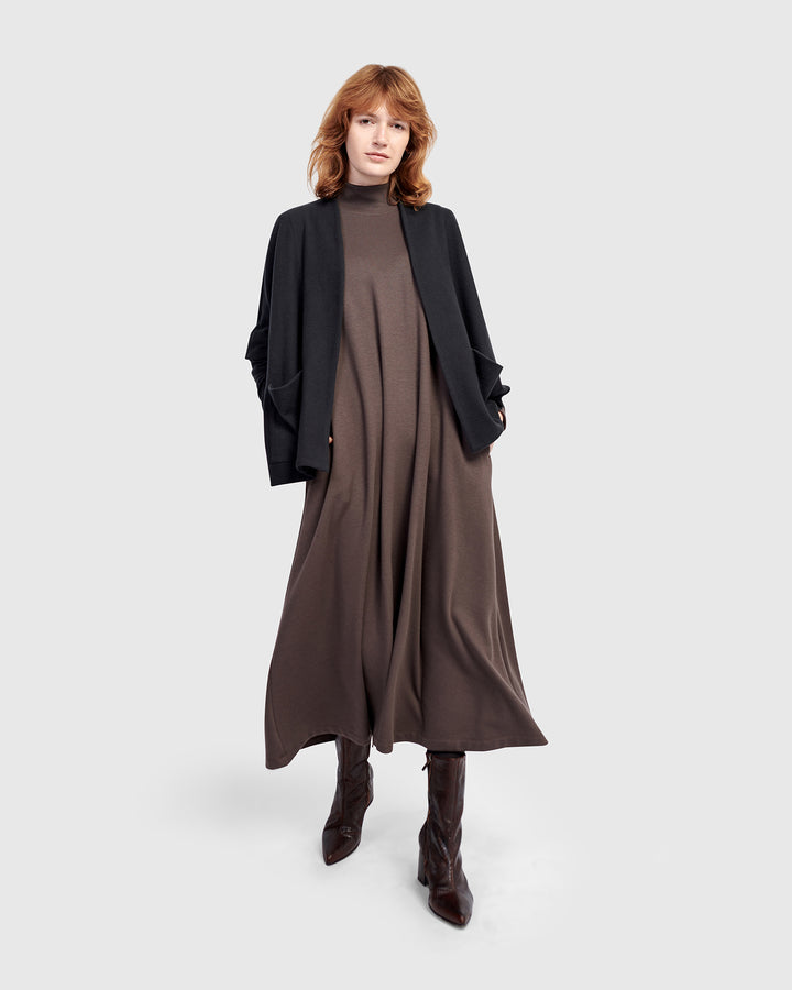 Urban Cloud Nestle Cardigan, Black