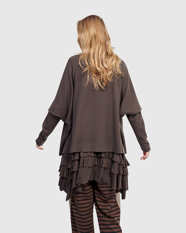Urban Cloud Nestle Cardigan, Mocha