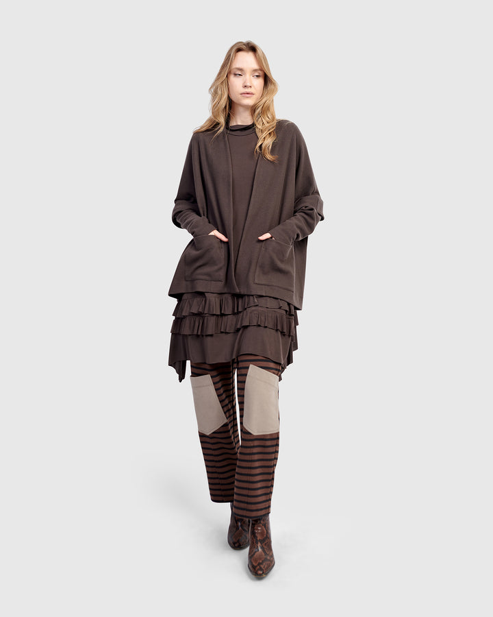 Urban Cloud Nestle Cardigan, Mocha