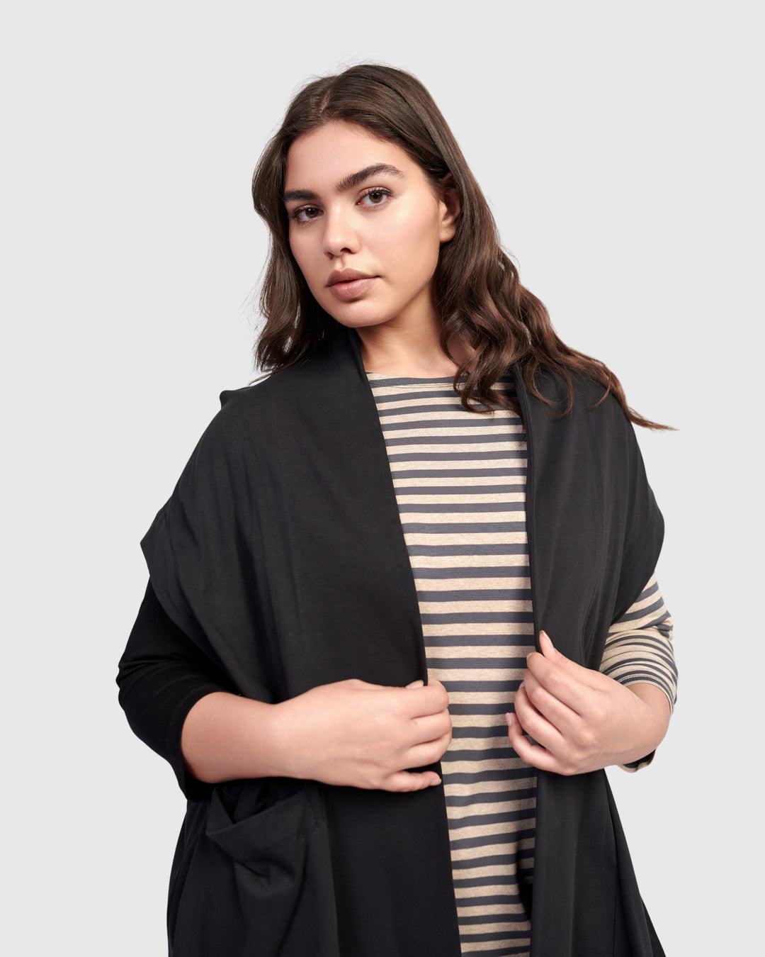 Urban Berlin Duster Jacket, Black