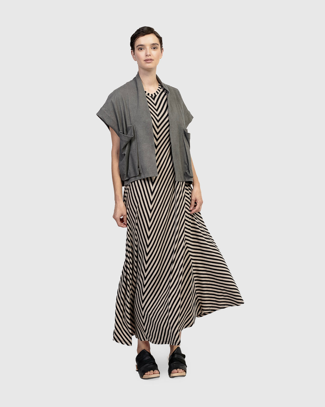 Urban Cleopatra Maxi Dress, Stripes