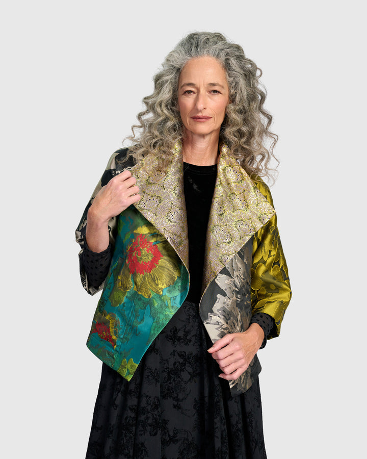 Gilded Cocktail Jacket, Jacquard Mix