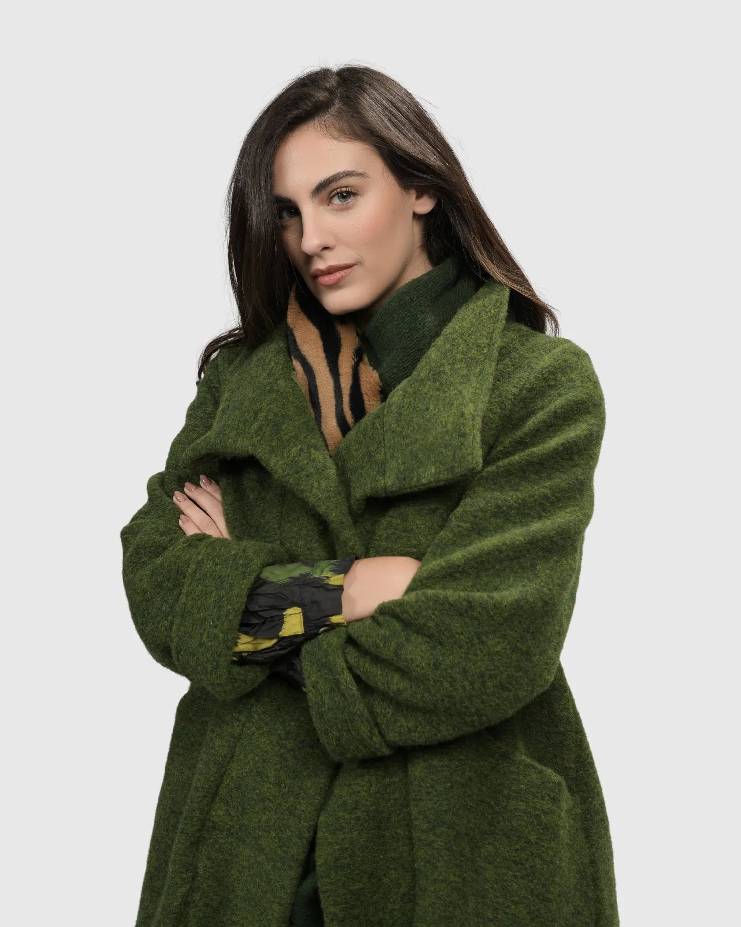 Gala Cocoon Jacket, Green – Alembika U.S.