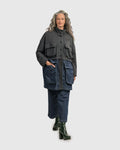 Urban Strut Boxy Coat, Denim main image 0