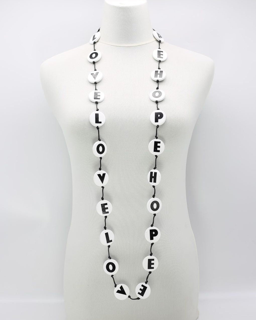 Love & Hope Necklace, White