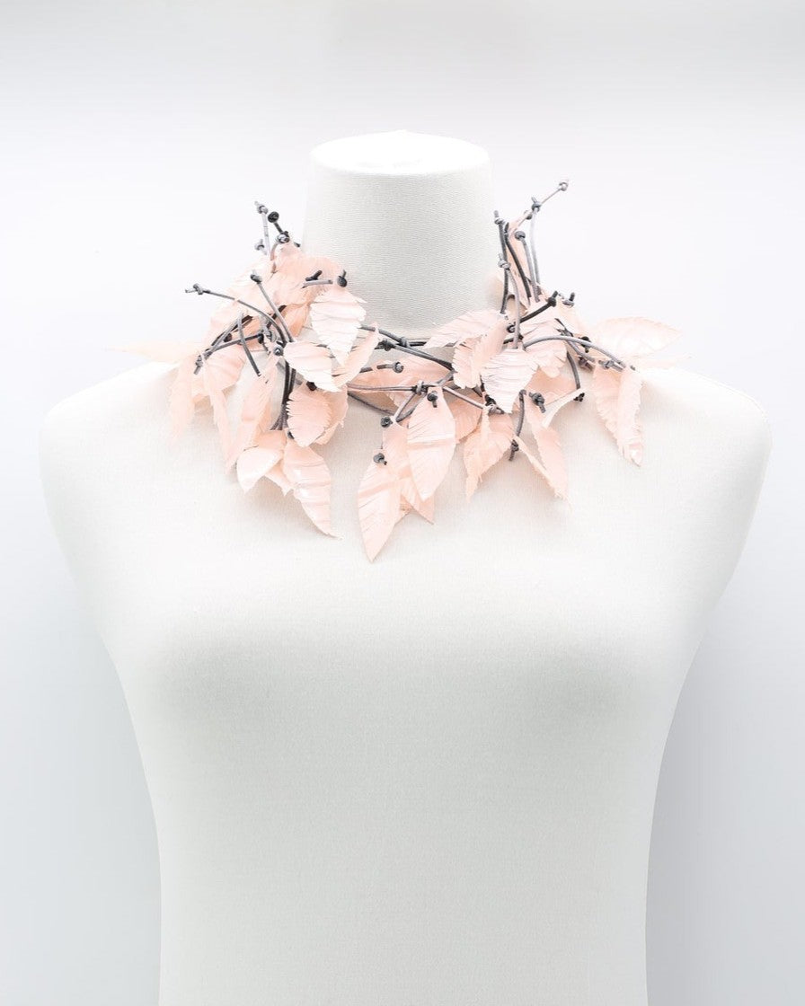 Light as a Feather Necklace, Baby Pink