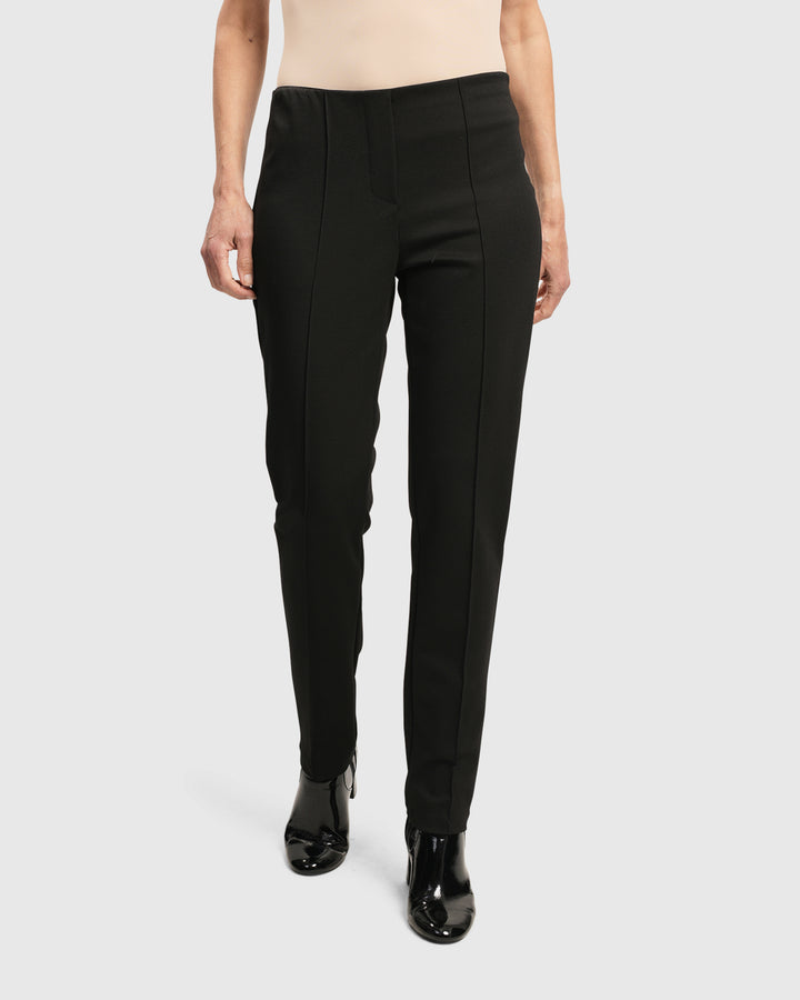 Essential Slim Pants, Black