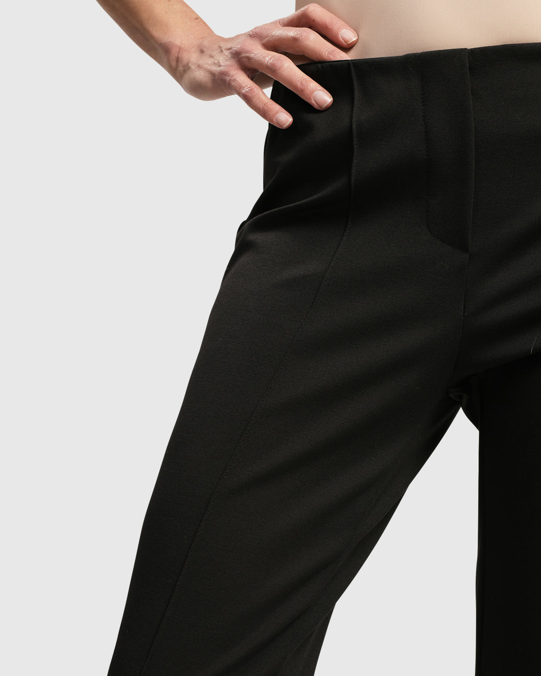 Essential Slim Pants, Black