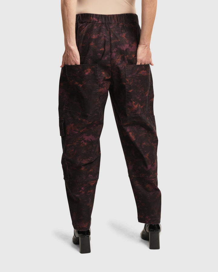 Gig Pants with Pockets, Wine