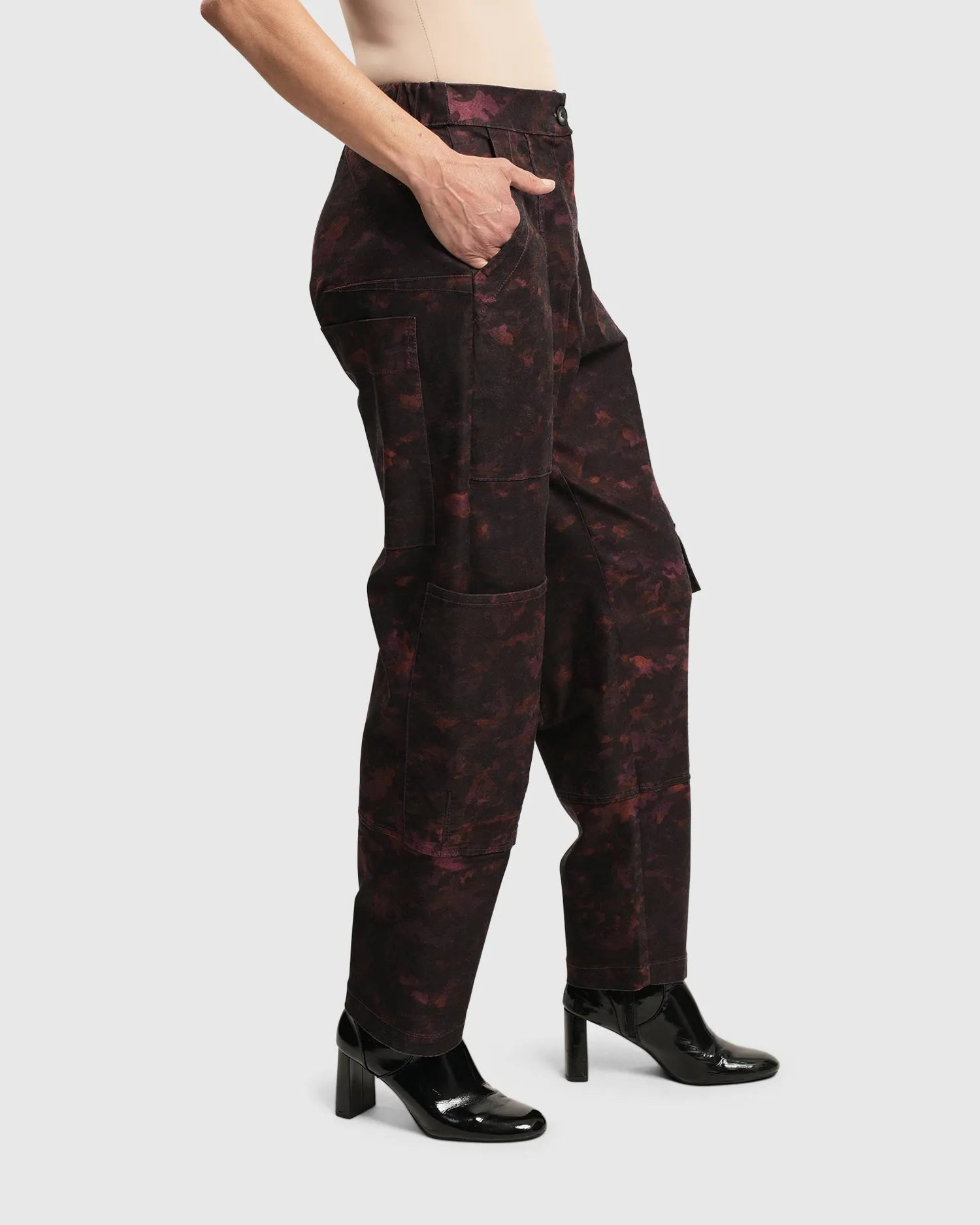 Gig Pants with Pockets, Wine – Alembika U.S.